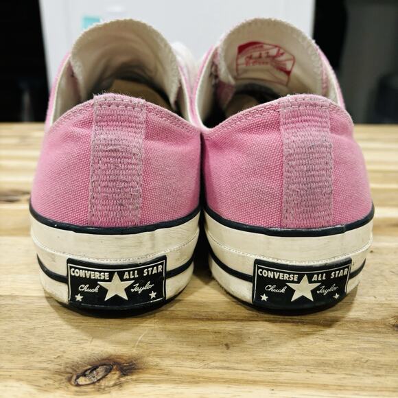 Converse Canvas Chuck Taylor All Star 70 Low Top Pink US Mens 11 Shoes Retro - Picture 5 of 12